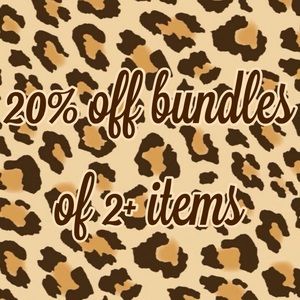 20% OFF BUNDLES OF 2+ ITEMS♥️